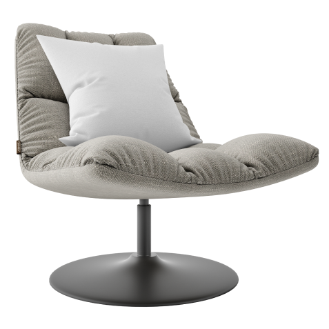 Oak Lounge Chair